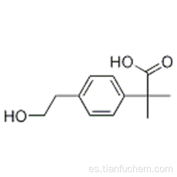 Ácido 2- (4- (2-hidroxietil) fenil) -2-metilpropanoico CAS 552301-45-8